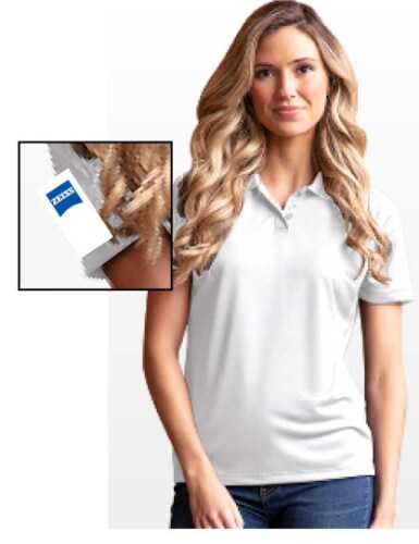 Women's Performance Polo Shirt white S foto del producto Front View L