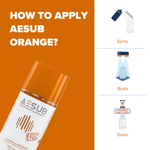 AESUB Orange, 1 lata foto del producto Side View L