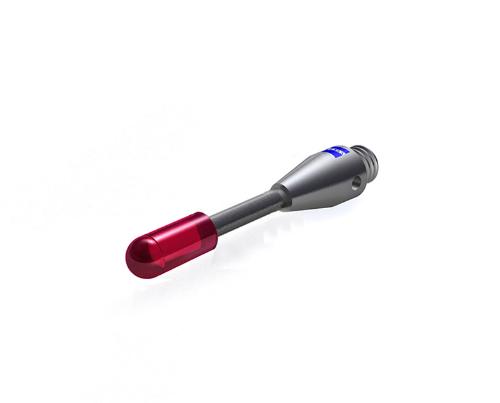 Styli M5, straight shaft, spherical cylinder, ruby, tungsten carbide foto del producto