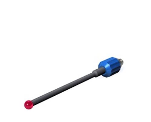 M3 XXT, Knurled stylus straight, ruby sphere, ThermoFit® shaft foto del producto