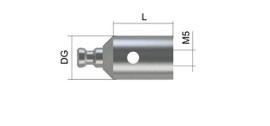 Junta giratoria con adaptador de cono, sistema M5 foto del producto