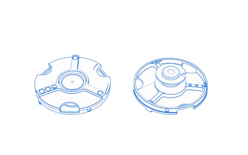 Plato adaptador VAST XXT TL1 Standard