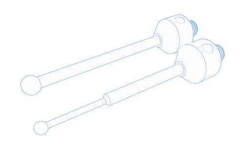 Palpadores est&aacute;ndar