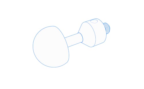 Palpadores hemisf&eacute;ricos