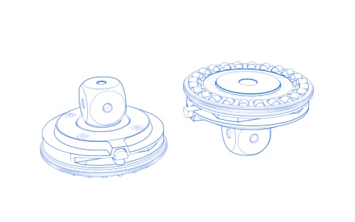 Platos adaptadores VAST XTR Standard